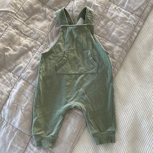 H&M sage overalls 6 months